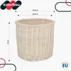 KOTARBAU® Weidenkorb zum Bepflanzen Weiß Höhe 28 cm ⌀ 33 cm Produktbild-Vorschau 3