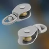 KOTARBAU® Carrucola singola nichelata da 1/2" in acciaio Anteprima dell’immagine prodotto 8