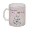 Unser erster Muttertag Glas Tasse Produktbild-Vorschau 2