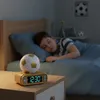 Réveil digital avec veilleuse Ballon de Foot et effets Voir les images du produit 2
