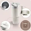 Mug isotherme BERDSEN avec paille, en acier inoxydable, Voir les images du produit 3