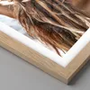 Gerahmtes Poster - Rahmen in heller Eiche - Haare Frau Produktbild-Vorschau 2