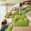 Pouf géant pour adulte, rembourrage en mousse déchiquetée, Voir les images du produit 7