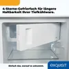 Exquisit Kühlschrank KS16-4-H-010E weiss | Nutzinhalt: 120 Produktbild-Vorschau 6