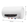 Bollitore elettrico, capacità 50L, potenza 2000W, BIANCO Anteprima dell’immagine prodotto 6