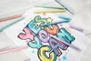 EBERHARD FABER Glitter-Fasermaler Pastell 8er Kartonetui Produktbild-Vorschau 4