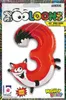 Riesenzahl Folienballon Animaloon 40"/102cm | #3 Fuchs Produktbild-Vorschau 3