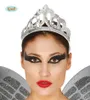 Diadema argentato con paillettes per donne e ragazze Anteprima dell’immagine prodotto 3