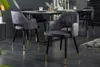 riess-ambiente Design Stuhl PARIS grau Samt mit Armlehnen Produktbild-Vorschau 3