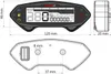 Koso Tachometer Digital Cockpit DB01RN Drehzahlmesser mit Produktbild-Vorschau 3