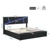 STILVORA Polsterbett 140×200cm Jugendbett mit Produktbild-Vorschau 7