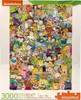 Aquarius Nickelodeon Puzzle Cast (3000 Teile) Produktbild-Vorschau 1