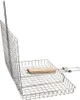 Cestino barbecue universale in metallo cromato con manico Anteprima dell’immagine prodotto 4