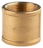 Messing Gewinde-Fitting Muffe 1 1/4'IG - 1 1/4'IG (DN 32) - Produktbild-Vorschau 1