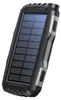 PowerBank 20 000 mAh Cellule solaire Noir Voir les images du produit 1