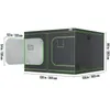 A diagram showing the dimensions of a grow tent. Anteprima dell’immagine prodotto