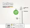 Hellum Lichterkette Riffelkerz.klar Außen 20tlg; 842043 Produktbild-Vorschau 2