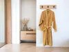 Heckettlane Badjas Premium Ochre Maat S 100% Katoen Productafbeelding-voorbeeld 3