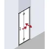 Kermi LI2SL105181PK Pendel-Falttür Liga 2SL 1050x Produktbild-Vorschau 2
