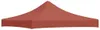 vidaXL Partyzelt-Dach 3x3 m Terrakotta-Rot 270 g/m² Produktbild-Vorschau 5