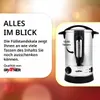 Grafner Glühweinkocher aus Edelstahl elektrisch 8,8 Liter Produktbild-Vorschau 8