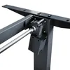 Close-up view of the mechanical components of an adjustable desk. Anteprima dell’immagine prodotto