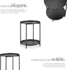 Table d’appoint OXFORD - noir Voir les images du produit 3