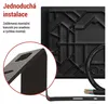 LED reflektor TAMBO, 30 W, 3000 lm, IP65, černý Náhled obrázku produktu