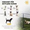 Klatka dla szczeniąt PawHut, wysokość 60 cm, zestaw Podgląd zdjęcia produktu 7