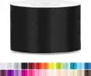 Satinband 50mm Schwarz - 25 Meter Rolle Geschenk- & Produktbild-Vorschau 1