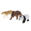 12pcs Kunststoff Zootier Tierfigur Spielfiguren Kinder Party Spielzeug 