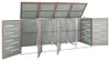 vidaXL Vuilnisbakbox voor 4 containers, 276,5 x 77,5 x 115 Productafbeelding-voorbeeld 3