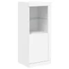 Sideboards mit LED-Leuchten 3 Stk. Weiß Holzwerkstoff Produktbild-Vorschau 7
