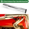 Tube Échappement Droit Mandrin Coupé Pour Bricolage, Tuyau Voir les images du produit 3