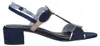 MARCO TOZZI Damen Sandale Textil Sandalette Metallic Produktbild-Vorschau 9