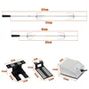 Jayseuw Set de brochettes en acier inoxydable 117 cm Pince Voir les images du produit 2
