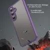 Matte Hülle für Samsung Galaxy S25 FE Stoßfest Matt Back Produktbild-Vorschau 5