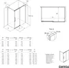 Eckdusche mit Schiebetür Soft-Close DX906 FLEX - 8 mm - Produktbild-Vorschau 5