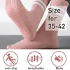5 Paar Stoppersocken Damen Streifen Baumwolle Yoga Socken Produktbild-Vorschau 2