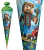 Roth Block Game Schultüte 70 cm rund Filzverschluss Produktbild-Vorschau 4