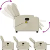 Best Möbel Massagesessel Elektrisch Creme Kunstleder Design Produktbild-Vorschau 7
