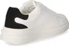 A side view of a white Guess sneaker with black accents. Produktbild-Vorschau