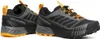 Scarpa Ribelle Run 2 GTX Trail Running Schuh in Schwarz und Grau mit orangefarbenen Details und Schnellschnürsystem Produktbild-Vorschau