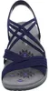 Skechers Reggae Slim - Sunnyside  Sandalen Plat - Blauw - Voir les images du produit 15
