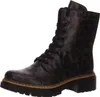 A single brown boot with a leopard print pattern is shown against a white background. Voir les images du produit