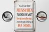 Blechschild Spruch 20x30cm manche machen die Welt besonders Produktbild-Vorschau 3