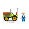 Sluban farmársky set zberací traktor pre tvorivé hodiny hry Náhľad obrázku produktu 4