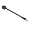 A black microphone boom with a 3.5mm connector on a white background. Podgląd zdjęcia produktu
