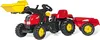 rolly toys Kid Trettraktor mit Schaufellader und Anhänger Produktbild-Vorschau 2