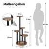 Bamworld Blumenständer, Holz-Pflanzenständer, Produktbild-Vorschau 3